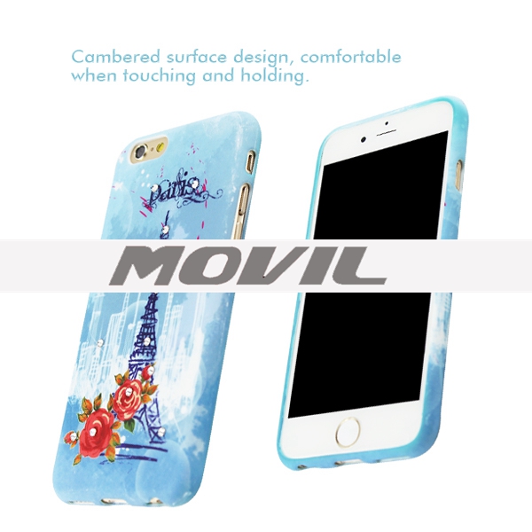 NP-2555 Funda Colorido suave TPU para Apple iPhone 6-8